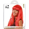 Image de Perruque - Rouge - Avec Frange - Déguisement - Cheveux Longs - Femme