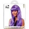 Image de Perruque - Violet - Avec Frange - Déguisement - Cheveux Longs - Femme