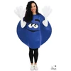 Image de Déguisement - Costume - Bonbon Bleu - Adulte - Taille Unique - Style M&m's