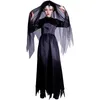 Image de P'tit Clown - Costume Mariée Fantôme - Déguisement Adulte Parfait Pour Halloween, Fêtes Costumées Et Évènements À - Taille S-m
