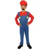 Image de P'tit Clown - 77103 - Costume Plombier - Enfant - Bleu, Rouge - 7/9 Ans - Taille 7 - 8