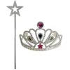 Image de Serre-tête + Baguette de Princesse - 20 - Enfant - Gris