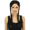 Image de Perruque de Mercredi Addams - PTIT CLOWN - Accessoire de déguisement - Tresse brune décolière