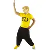 Image de Déguisement - Brice De Nice - Pantalon + Tee-shirt - Taille Xs - Adulte/enfant