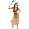 Image de P'tit Clown - P'tit Clown - 86764 - Costume Indienne Femme - Costume Pour Adulte - Taille S/m