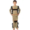 Image de P'tit Clown - 88143 - Déguisement Enfant Luxe Indien - Native American Boy Suit - Costume Pour Carnaval, Fêtes Et - Taille 5-6 Ans