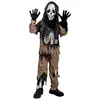 Image de Déguisement enfant - Squelette zombie - Blanc - Polyester - 3 ans