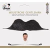Image de Moustache De Gentleman - Noir - Déguisement - Synthétique - Autocollante