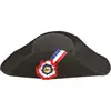 Image de Chapeau De Napoléon - Déguisement - Bicorne - Adulte - Taille Unique - Noir