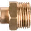Image de Raccord laiton droit à souder - M 1 - diamètre 22 mm - 243GC