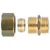Image de Raccord bicône droit laiton - M 3/4 - diamètre 16 mm