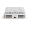 Image de Yaourtière fromagère LIVOO - 12 pots - bac avec égouttoir pour fromage blanc