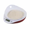 Image de DOMOCLIP MEN352 Balance de cuisine avec bol   Rouge et Blanc