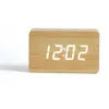 Image de LIVOO - Horloge digitale aspect bois - RV150BC