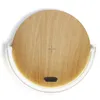 Image de Livoo Lampe De Chevet Tactile 2 En 1 10 W Bois