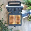 Image de Gaufrier Avec Thermostat Réglable 1200 W Blanc Livoo