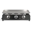 Image de Livoo Plancha gaz 7200w en métal noir - DOC249