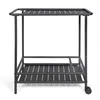 Image de Desserte de jardin - LIVOO - GS163N - 61 x 42 cm - Noir