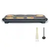 Image de Livoo - crêpière 1500w 12 cm multi crêpes doc186g - maxi crêpes party DOC186G