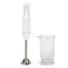 Image de Mixeur plongeant avec bol - LIVOO - DOP245W - 400 W - 2 vitesses - Blanc