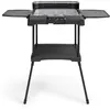 Image de Barbecue électrique sur pieds 2 en 1 - LIVOO - DOM507 - 2200W - 2 en 1 - 2 hauteurs - Thermostat ajustable - 2 tablettes