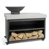 Image de Livoo - brasero barbecue sur desserte doc329 - DOC329