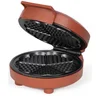 Image de Gaufrier Coeur 1000w Rouge Livoo Dop255r