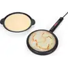 Image de Crêpière Électrique 600w 20cm Noir Livoo Dop258co