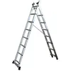 Image de ESCALUX Echelle transformable semi-professionnelle 2x8 barreaux