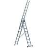 Image de Echelle transformable semi-professionnelle - ESCALUX - 3x10 barreaux - Hauteur de travail 7m48 - Aluminium