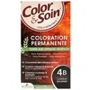 Image de Les 3 chênes color & soin coloration bruns & marrons châtain brownie 4B 135ml