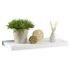 Image de Etagère flottante en bois - Blanc - L 50 x l 22 cm