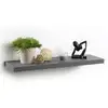 Image de Étagère Murale Design "flottante" 75cm Anthracite