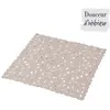 Image de Tapis de douche - DOUCEUR DINTÉRIEUR - Galets - 53x53 cm - Anti-dérapant - Taupe