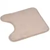Image de Tapis Contour Wc "vitamine Ii" 45x45cm Taupe