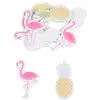 Image de Lot De 10 Embellisseurs Adhésifs "tropical" Blanc