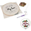 Image de Kit Complet Punch Needle "my Love" 21cm Blanc