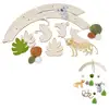 Image de Kit Mobile Enfant Bois "hello Jungle" 27cm Naturel