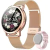 Image de Montre Connectée - EASYSMX - R7 version 1.1 - Rose doré - Étanche - Fréquence Cardiaque Podomètre