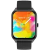Image de Montre connectée - P58 - Noir - Podomètre - Fréquence cardiaque - Appels Bluetooth
