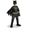 Image de Déguisement Enfant Batman Noir et Jaune Taille S WARNER