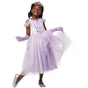 Image de Déguisement complet princesse violette luxe enfant