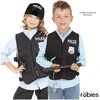 Image de Top De Costume Policier En Textile Noir Et Accessoires Rubies France