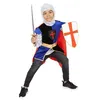 Image de DÃ©guisement De Chevalier Avec Top Et Accessoires 5-8 Ans - Bleu en occasion ou reconditionné