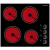 Image de Table de cuisson vitrocéramique 4 foyers 6000w