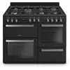 Image de Piano De Cuisson - Scg71mfb - 7 Feux Gaz - Wok - Largeur 100cm - 3 Fours Électrique - Noir - Schneider