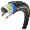 Image de Pneu arrière Michelin Wild Enduro 29x2.40 Racing Line Tubeless Ready noir