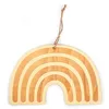 Image de Suspension Arc-en-ciel en bois à décorer 16 x 25 cm