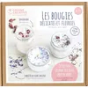 Image de Kit Diy Bougies Fleuries