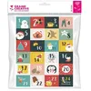 Image de 24 Stickers Chiffres Pour Calendrier De L'avent